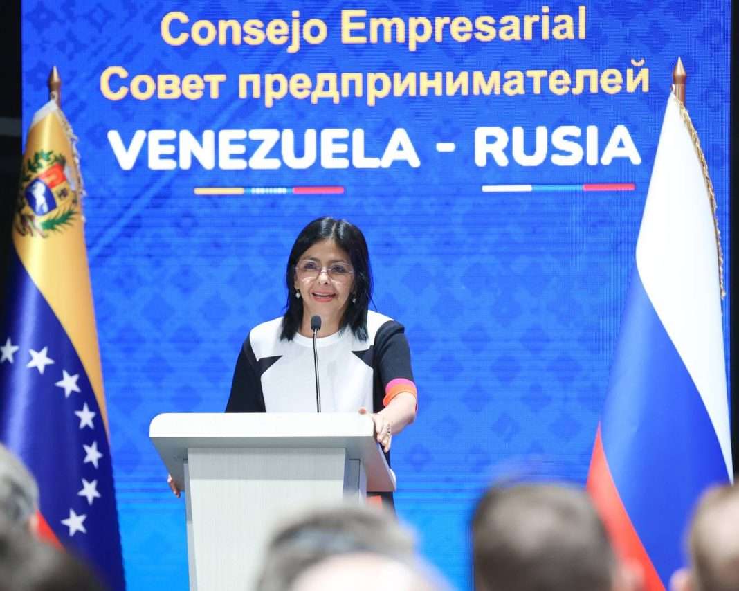 Vicepresidenta Delcy Rodríguez estima cierre con 9% de crecimiento económico 